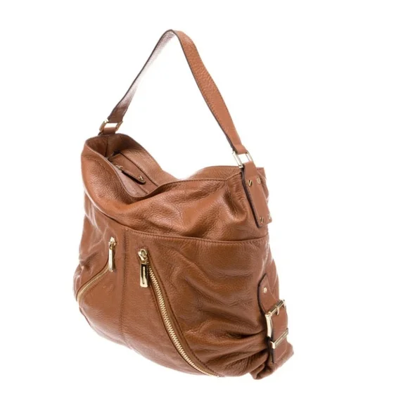 Michael Kors Brown Leather Shoulder Bag - Picture 3 of 6